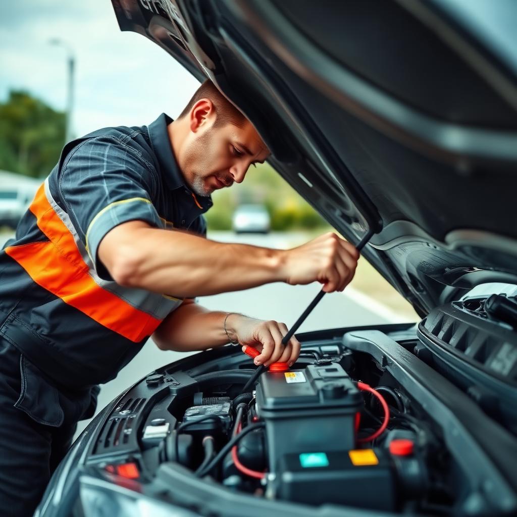 Mobile battery replacement