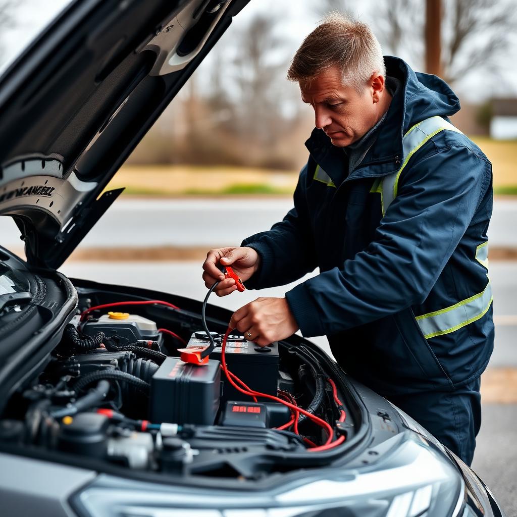 Mobile jump start service